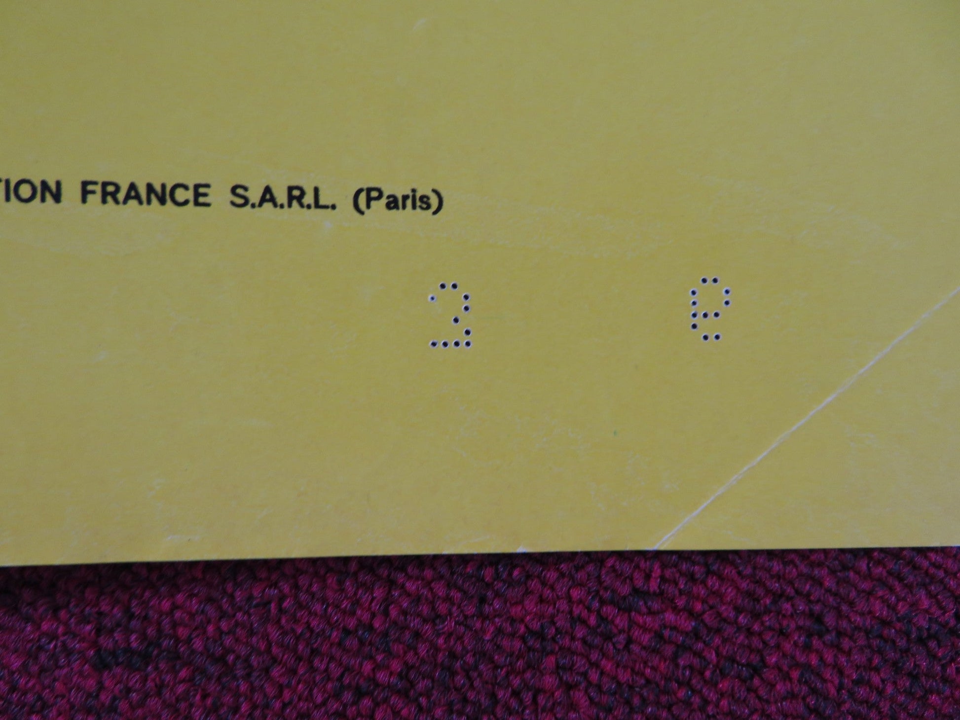 IL TERRORE CON GLI OCCHI STORTI ITALIAN FOGLIO POSTER ENRICO MONTESANO 1972 Rendezvous Cinema Movie posters