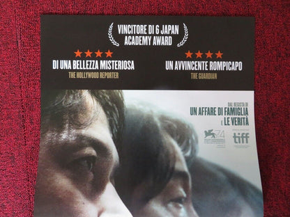 IL TERZO OMICIDO / THE THIRD MURDER ITALIAN LOCANDINA (26.5"x12.5") POSTER 2017 Movie posters