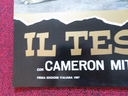 IL TESORO DI MAKUBA - A ITALIAN FOTOBUSTA POSTER CAMERON MITCHELL MARIA CRUZ 1967 Rendezvous Cinema Movie posters