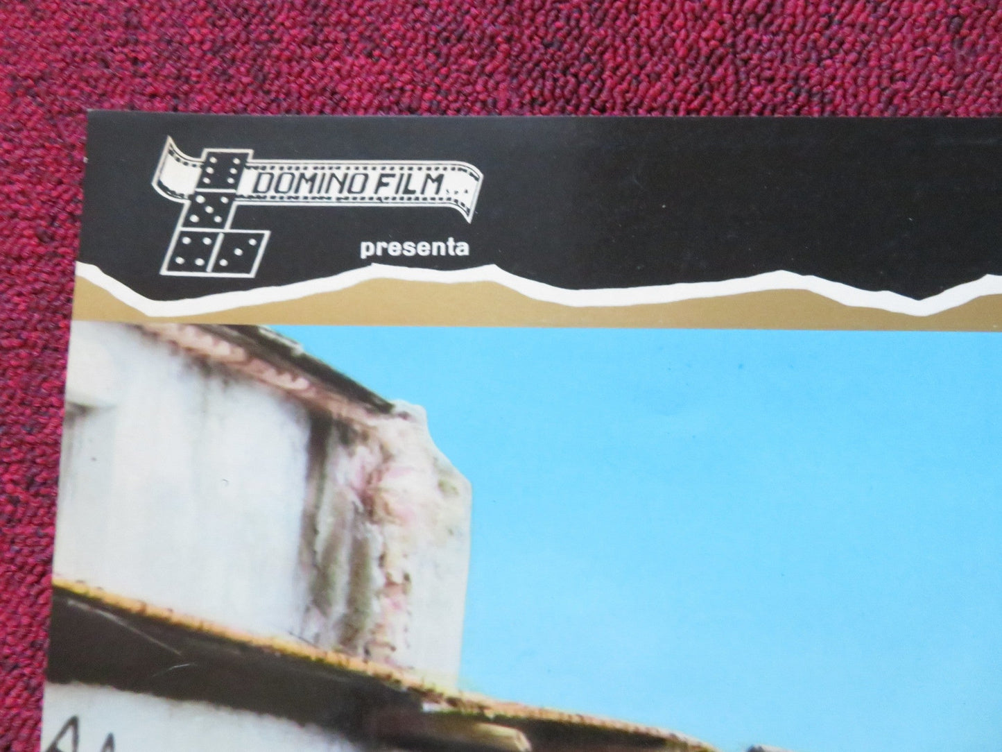 IL TESORO DI MAKUBA - A ITALIAN FOTOBUSTA POSTER CAMERON MITCHELL MARIA CRUZ 1967 Rendezvous Cinema Movie posters