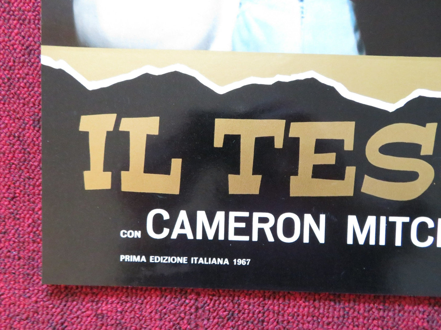 IL TESORO DI MAKUBA - B ITALIAN FOTOBUSTA POSTER CAMERON MITCHELL MARIA CRUZ 1967 Rendezvous Cinema Movie posters