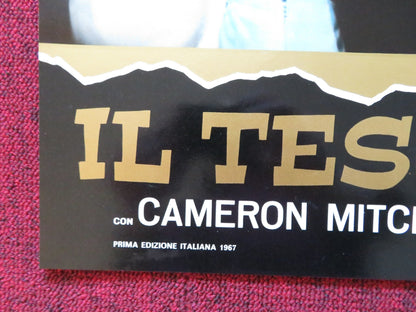 IL TESORO DI MAKUBA - B ITALIAN FOTOBUSTA POSTER CAMERON MITCHELL MARIA CRUZ 1967 Rendezvous Cinema Movie posters