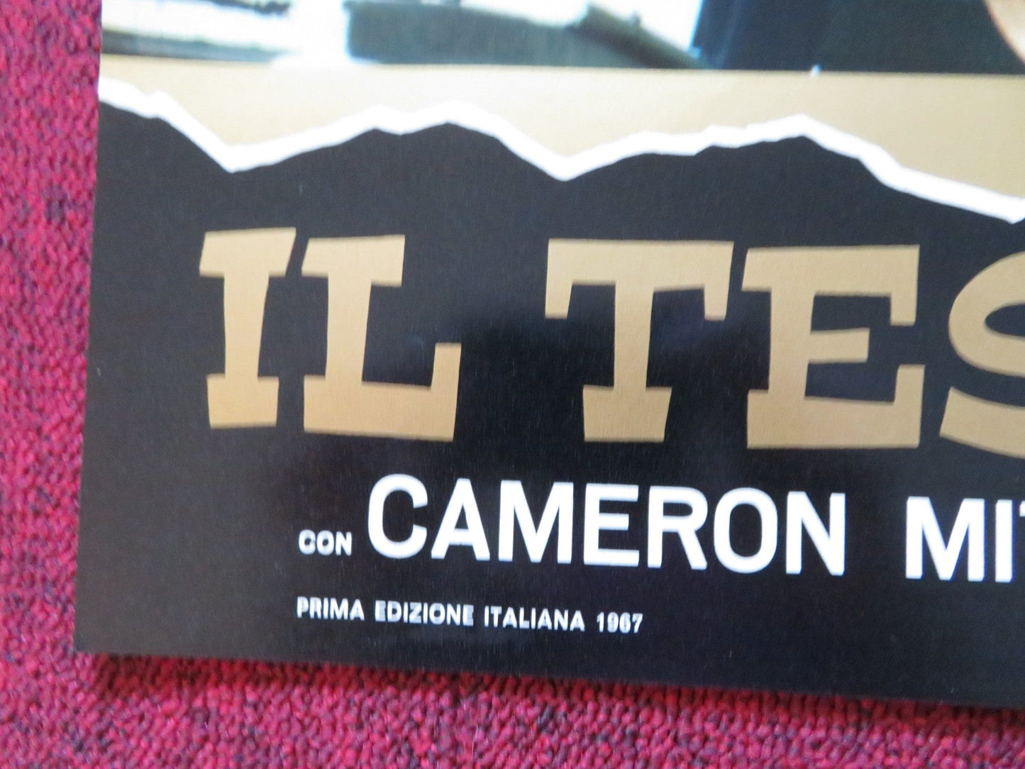 IL TESORO DI MAKUBA - D ITALIAN FOTOBUSTA POSTER CAMERON MITCHELL MARIA CRUZ 1967 Rendezvous Cinema Movie posters