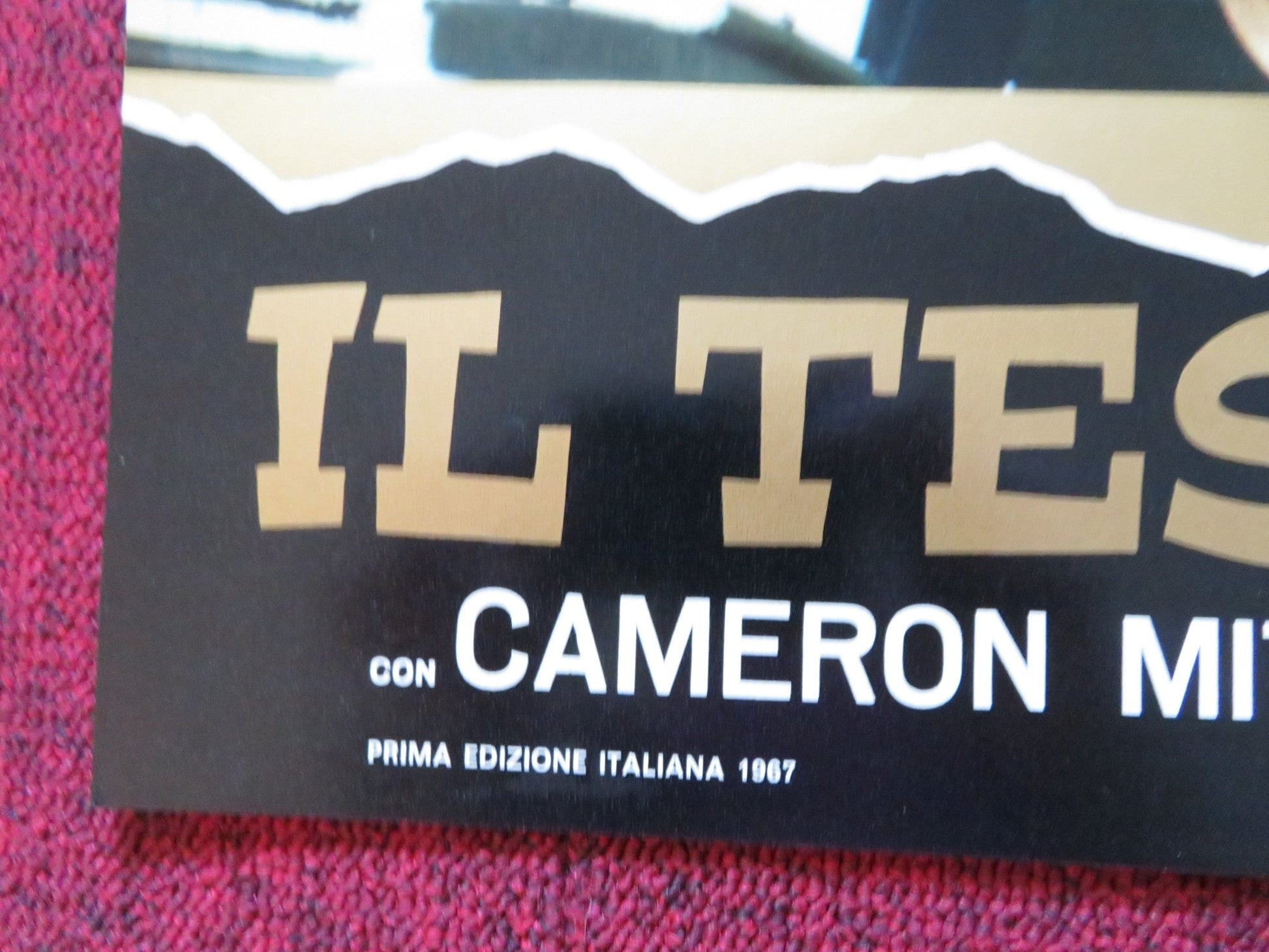 IL TESORO DI MAKUBA - D ITALIAN FOTOBUSTA POSTER CAMERON MITCHELL MARIA CRUZ 1967 Rendezvous Cinema Movie posters