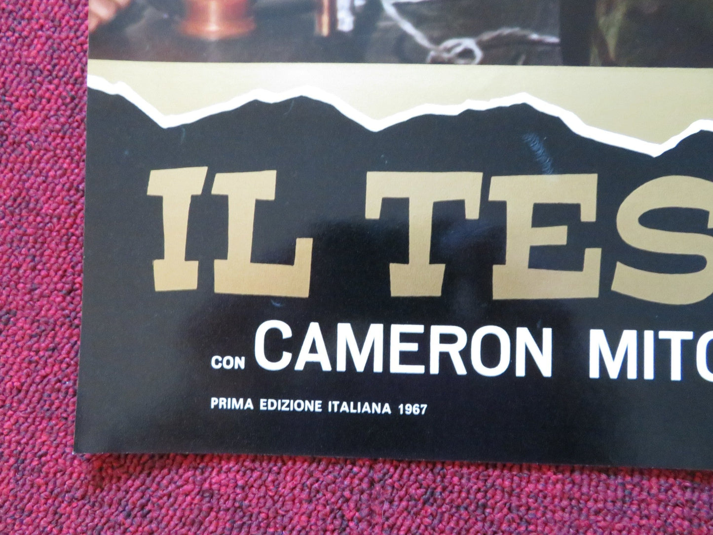 IL TESORO DI MAKUBA - G ITALIAN FOTOBUSTA POSTER CAMERON MITCHELL MARIA CRUZ 1967 Rendezvous Cinema Movie posters