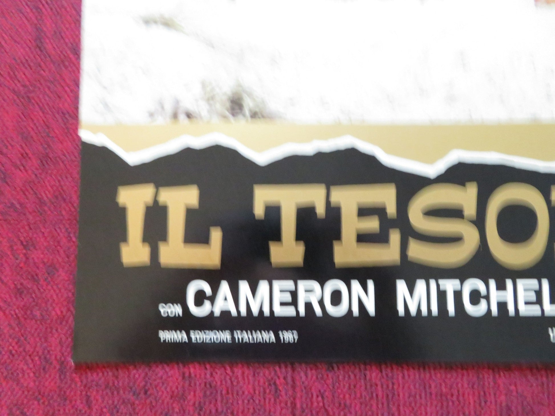 IL TESORO DI MAKUBA - H ITALIAN FOTOBUSTA POSTER CAMERON MITCHELL MARIA CRUZ 1967 Rendezvous Cinema Movie posters