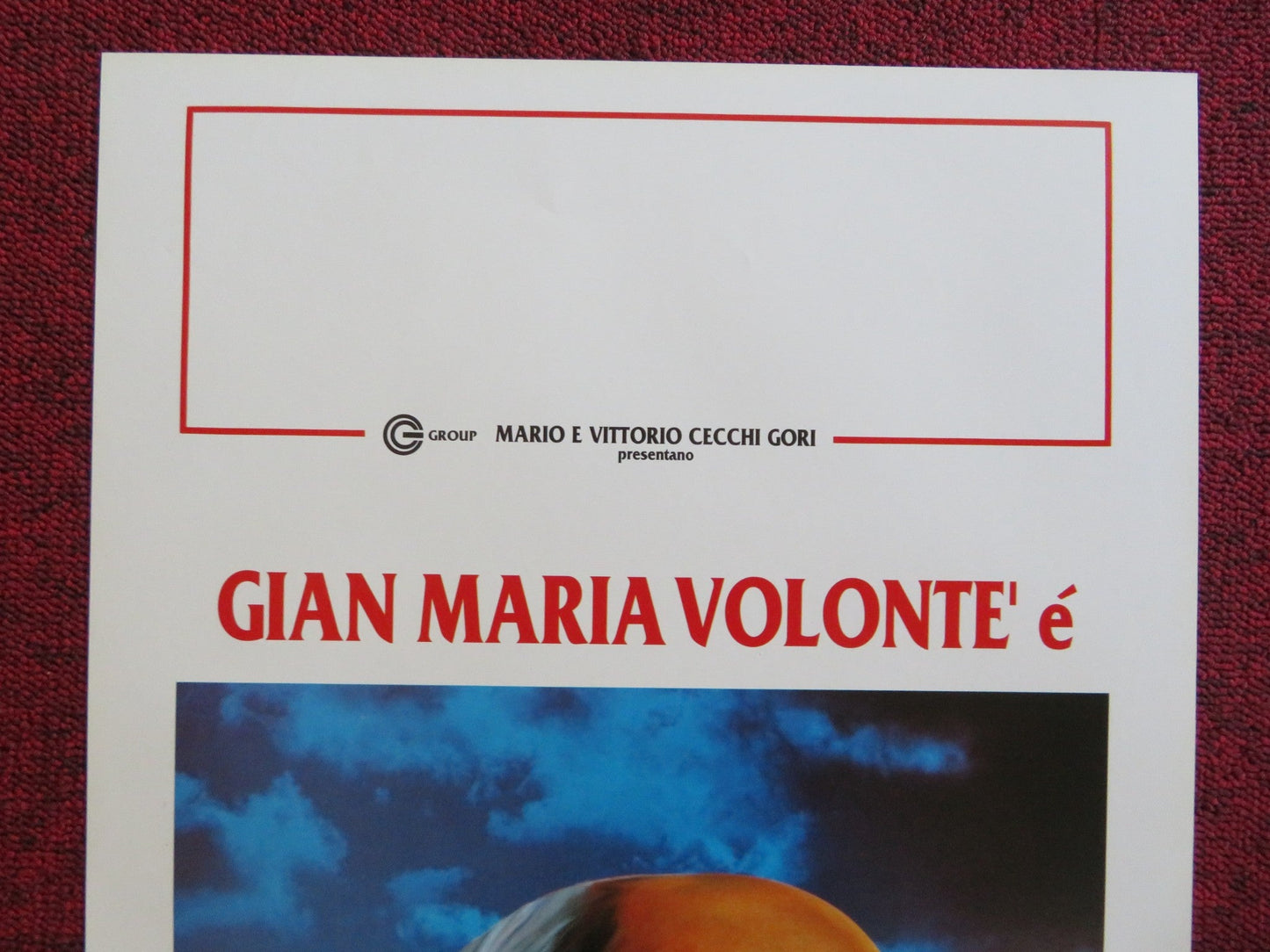IL TIRANNO BANDERAS ITALIAN LOCANDINA POSTER GIAN MARIA VOLONTE ANA BELEN 1995 Rendezvous Cinema Movie posters