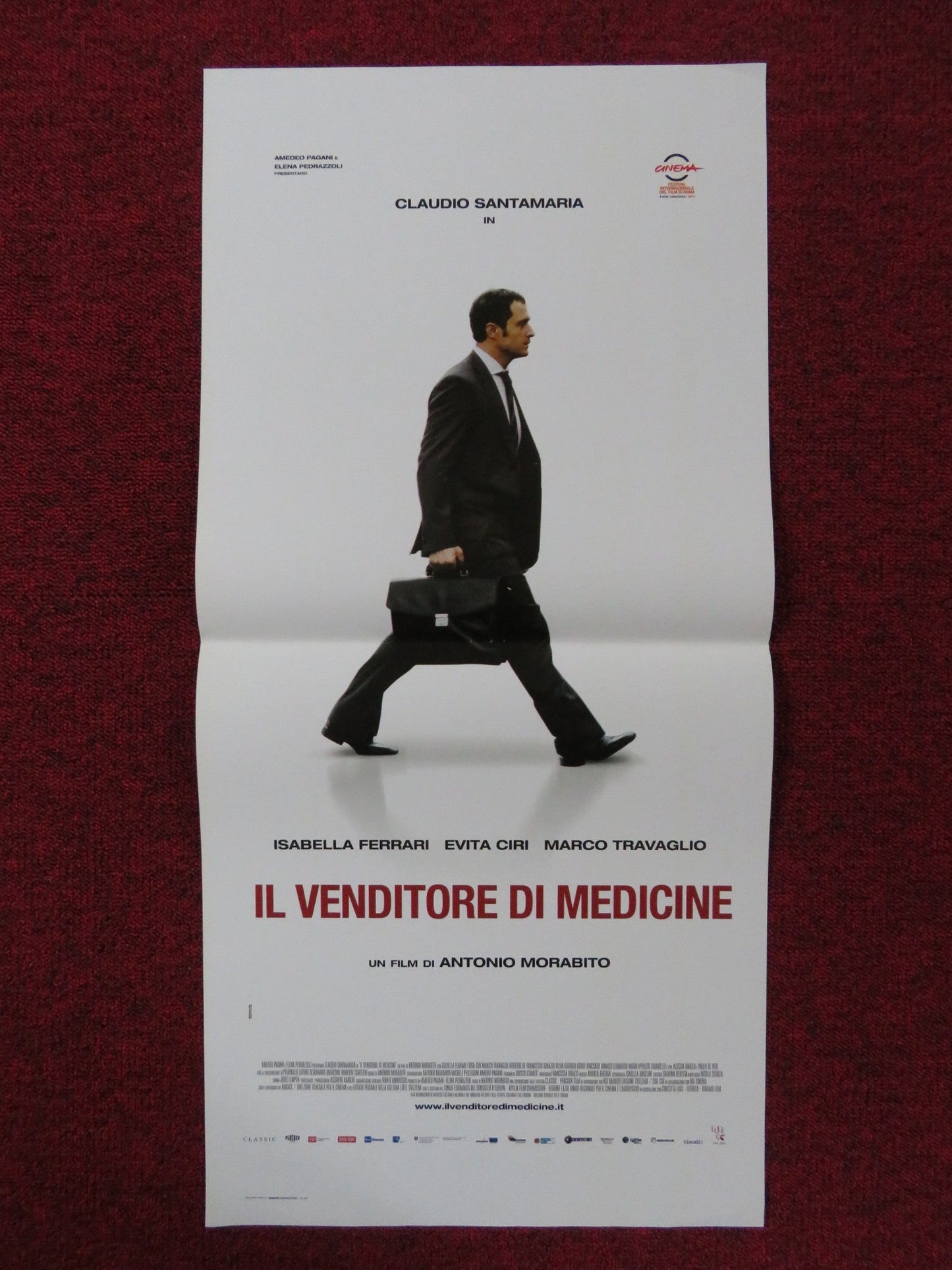 IL VENDITORE DI MEDICINE ITALIAN LOCANDINA POSTER CLAUDIA SANTAMARIA 2013 Rendezvous Cinema Movie posters
