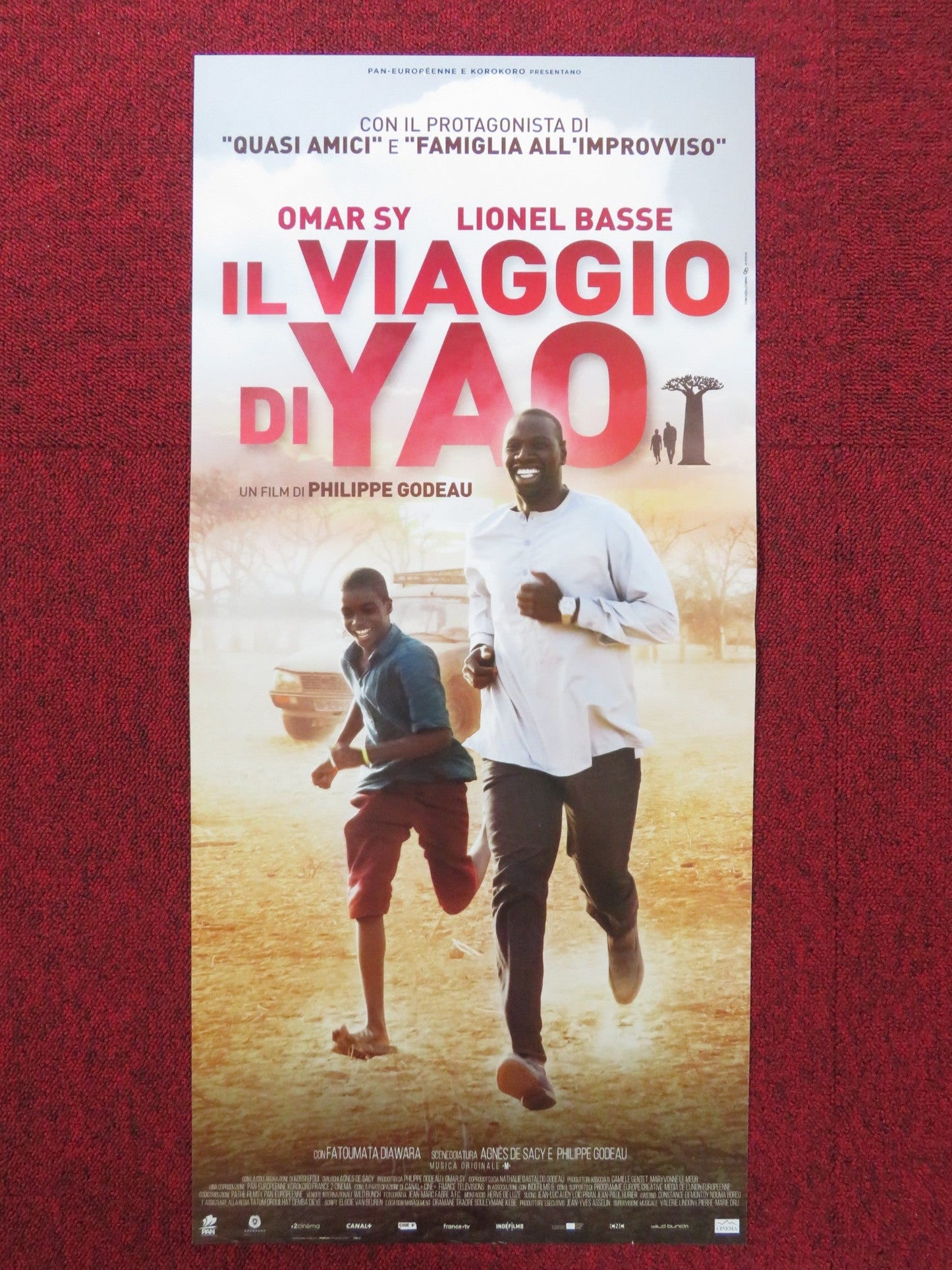 IL VIAGGIO DI YAO ITALIAN LOCANDINA POSTER OMAR SY LIONEL BASSE 2018 Rendezvous Cinema Movie posters
