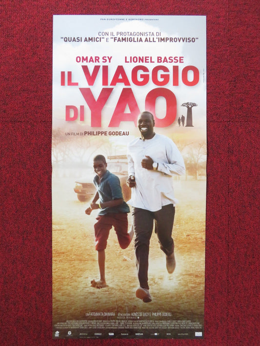IL VIAGGIO DI YAO ITALIAN LOCANDINA POSTER OMAR SY LIONEL BASSE 2018 Rendezvous Cinema Movie posters