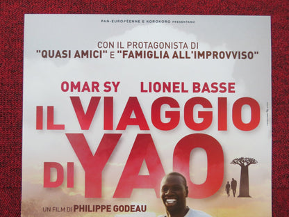 IL VIAGGIO DI YAO ITALIAN LOCANDINA POSTER OMAR SY LIONEL BASSE 2018 Rendezvous Cinema Movie posters