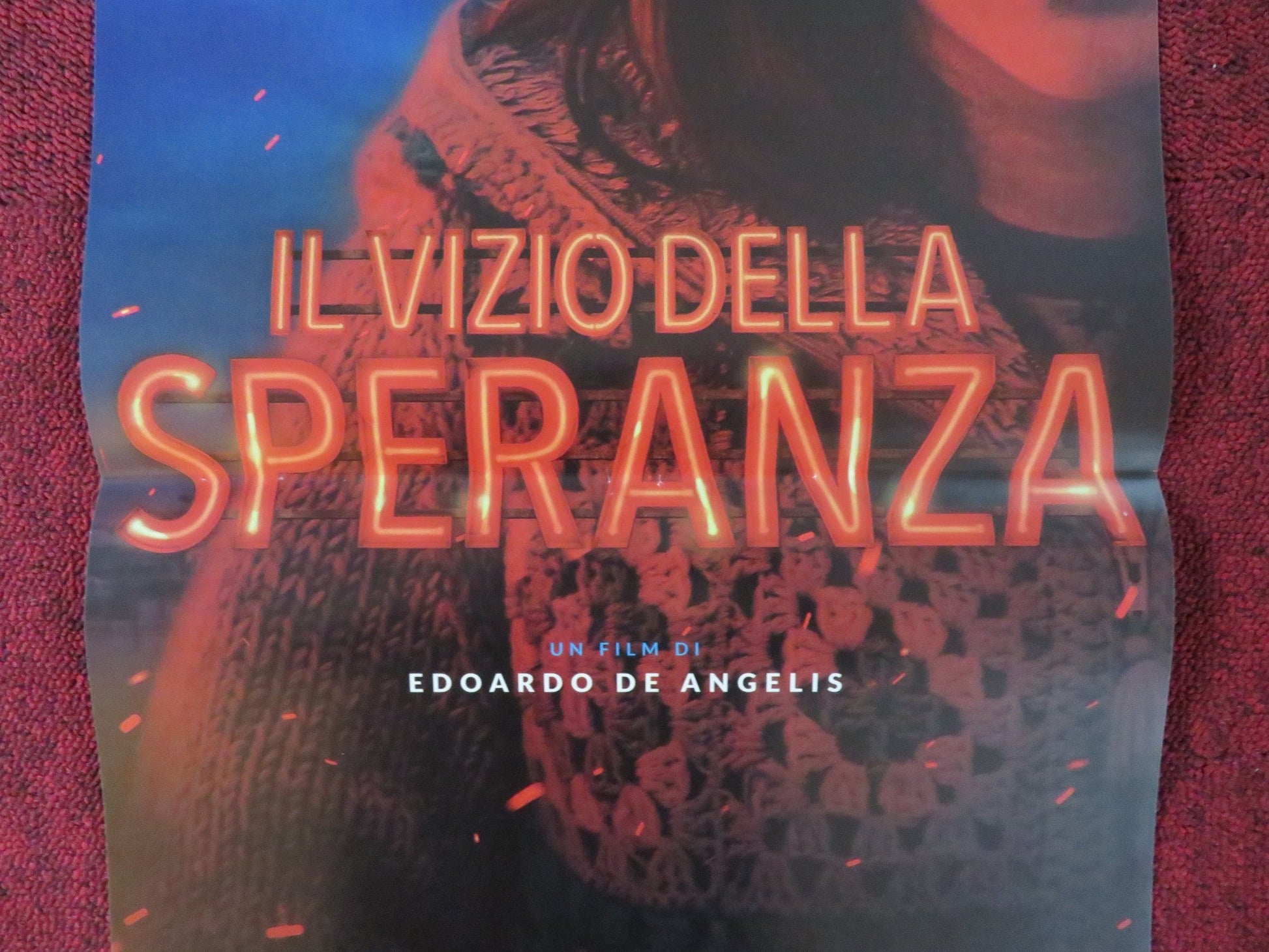 IL VIZIO DELLA SPERANZA ITALIAN LOCANDINA POSTER PINA TURCO E. DE ANGELIS 2018 Rendezvous Cinema Movie posters