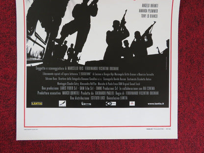 ILARIA ALPI IL PIU CRUDELE DEI GIORNI ITALIAN LOCANDINA (27.5"x13") POSTER 2003 Rendezvous Cinema Movie posters