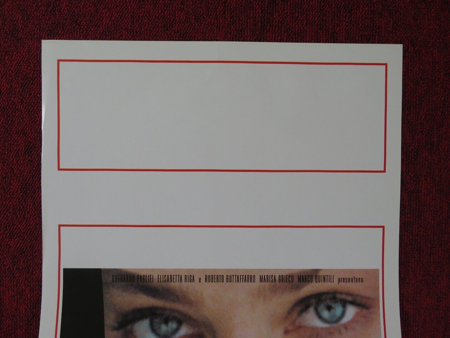 ILARIA ALPI IL PIU CRUDELE DEI GIORNI ITALIAN LOCANDINA (27.5"x13") POSTER 2003 Rendezvous Cinema Movie posters