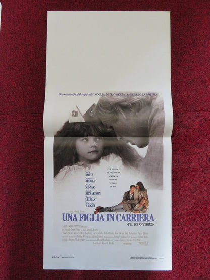 I'LL DO ANYTHING ITALIAN LOCANDINA POSTER NICK NOLTE TRACEY ULLMAN 1994 Rendezvous Cinema Movie posters