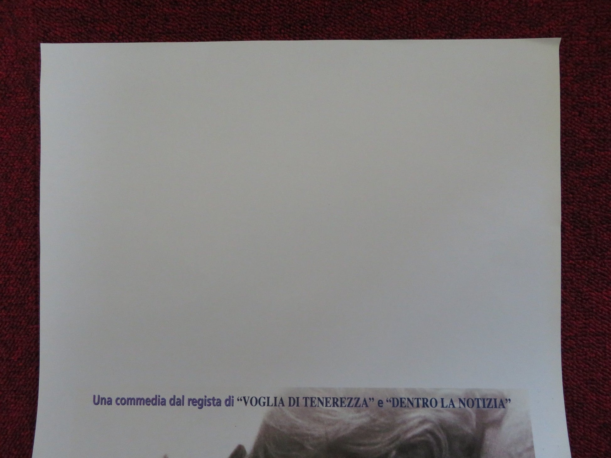 I'LL DO ANYTHING ITALIAN LOCANDINA POSTER NICK NOLTE TRACEY ULLMAN 1994 Rendezvous Cinema Movie posters