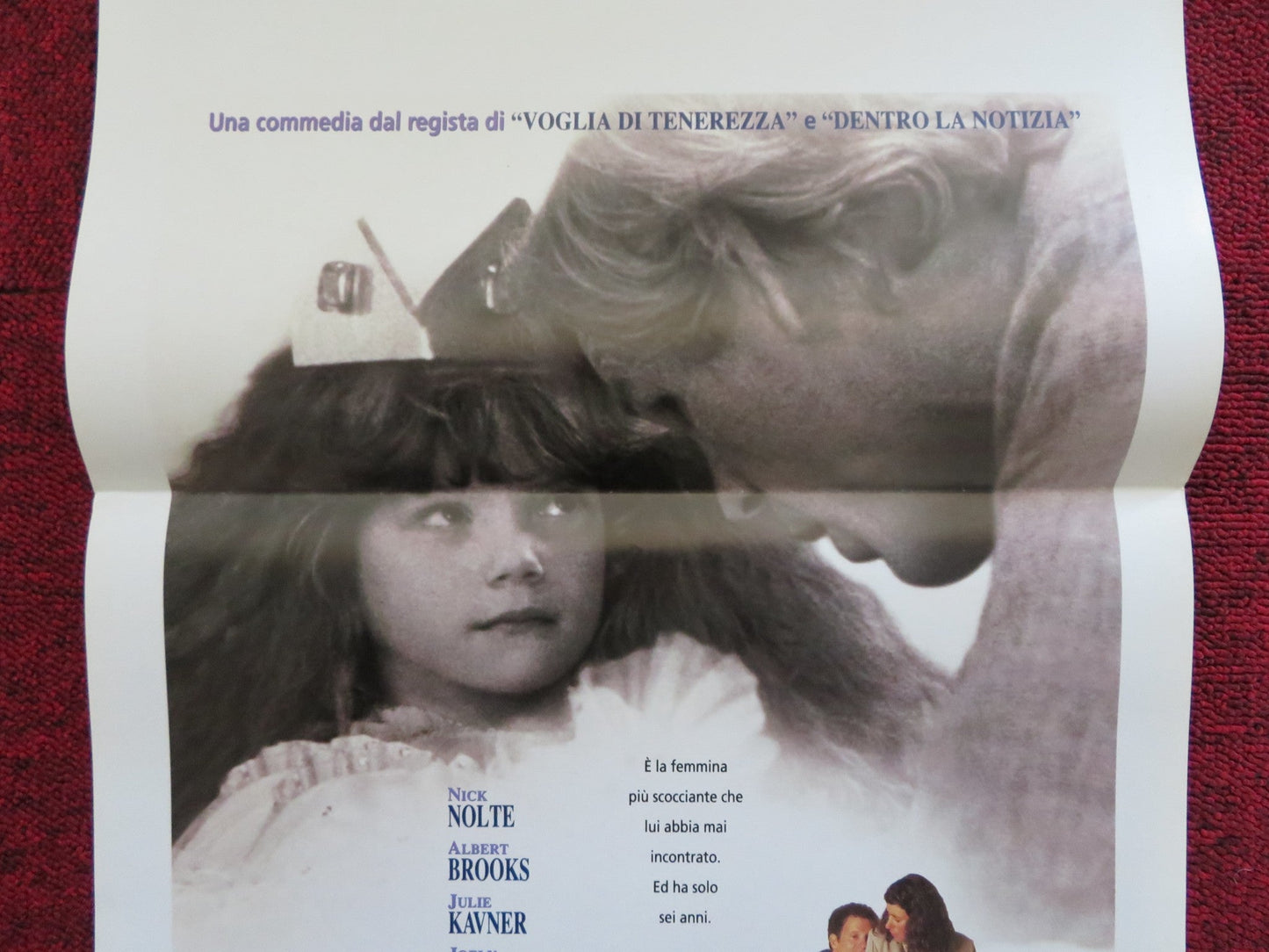 I'LL DO ANYTHING ITALIAN LOCANDINA POSTER NICK NOLTE TRACEY ULLMAN 1994 Rendezvous Cinema Movie posters