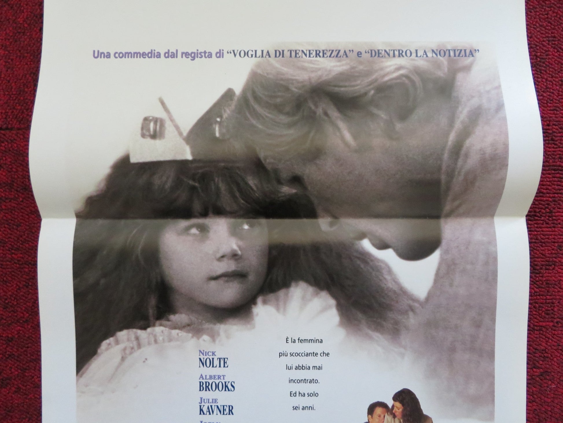 I'LL DO ANYTHING ITALIAN LOCANDINA POSTER NICK NOLTE TRACEY ULLMAN 1994 Rendezvous Cinema Movie posters