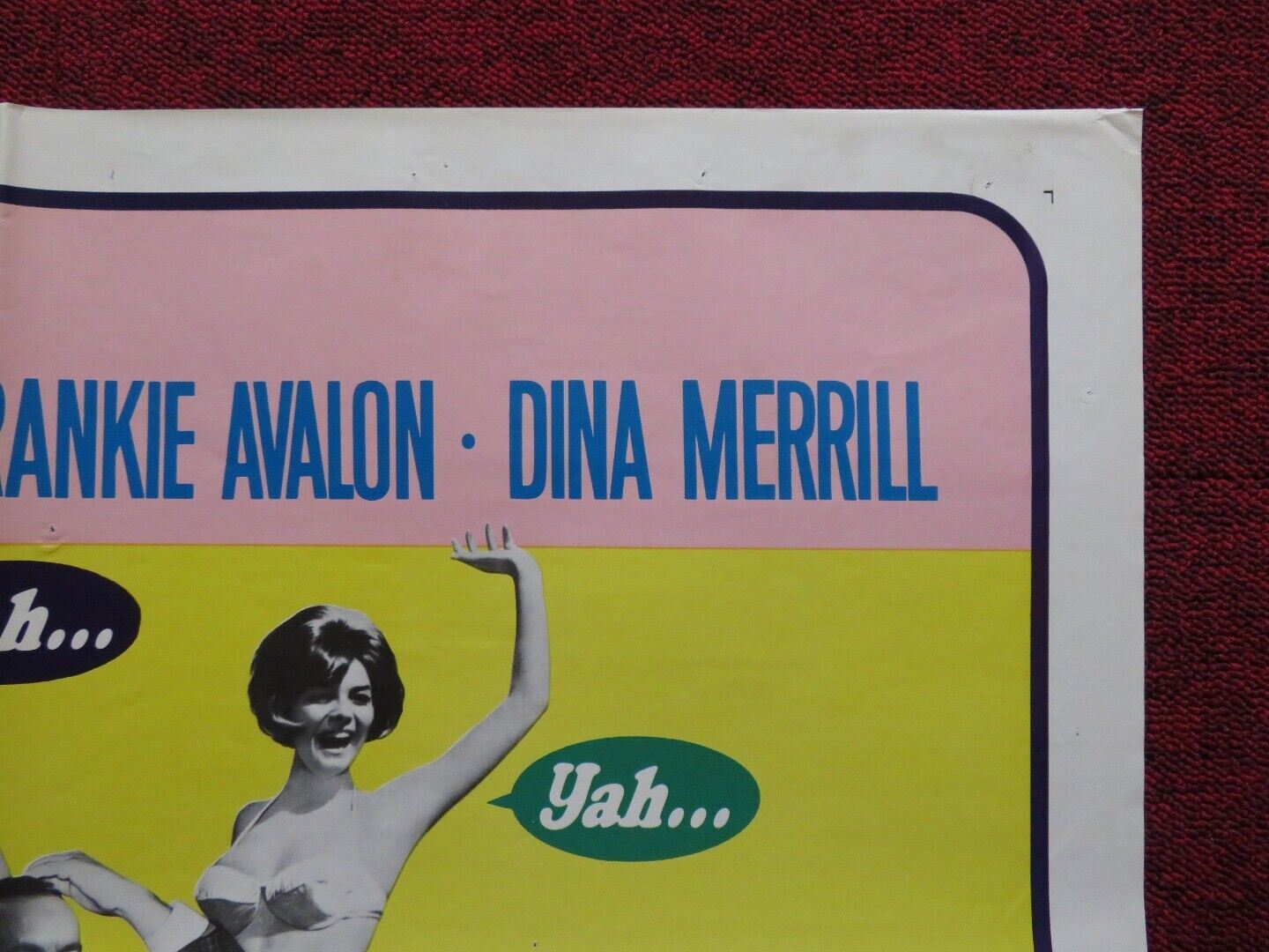 I'LL TAKE SWEDEN FOLDED US ONE SHEET POSTER BOB HOPE TUESDAY WELD 1965 Movie posters