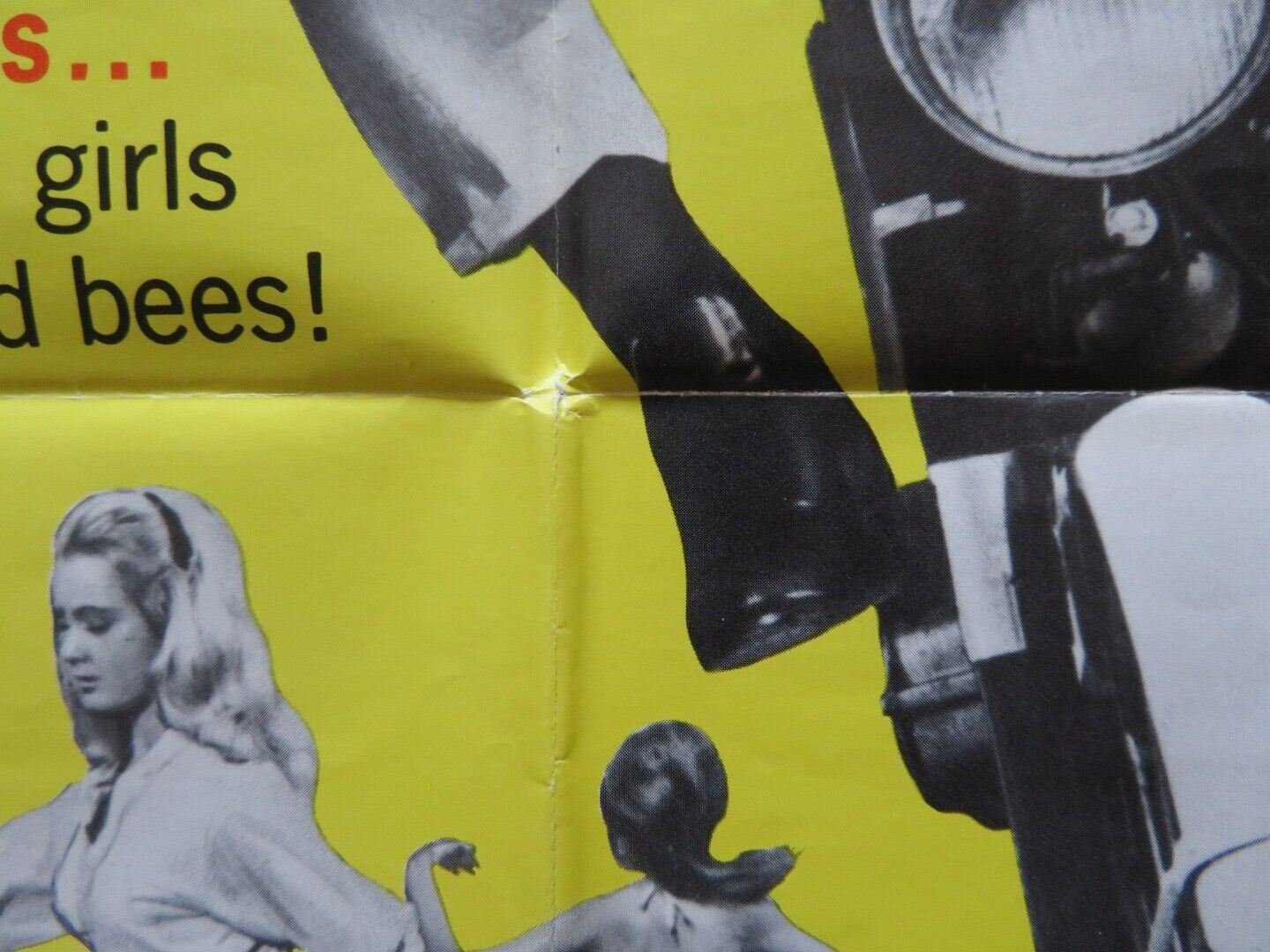 I'LL TAKE SWEDEN FOLDED US ONE SHEET POSTER BOB HOPE TUESDAY WELD 1965 Movie posters