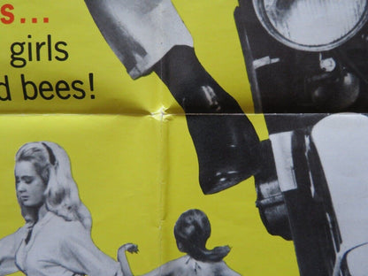 I'LL TAKE SWEDEN FOLDED US ONE SHEET POSTER BOB HOPE TUESDAY WELD 1965 Movie posters