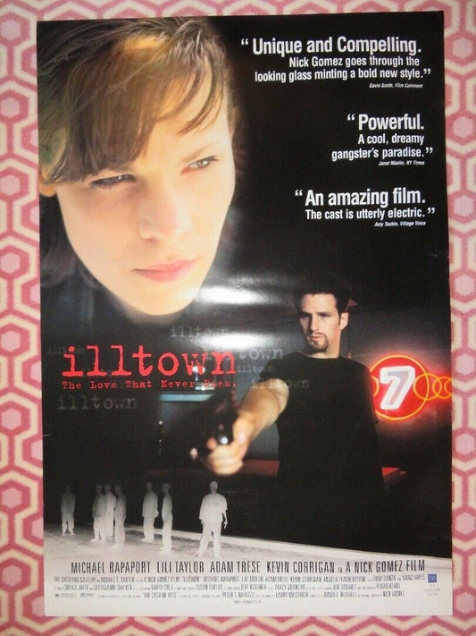 ILLTOWN US ONE SHEET ROLLED POSTER MICHAEL RAPAPORT LILI TAYLOR 1996 - Rendezvous Cinema