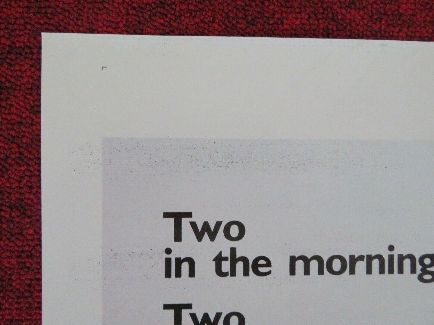 I'M DANCING AS FAST AS I CAN FOLDED US ONE SHEET POSTER JILL CLAYBURGH 1982 Movie posters