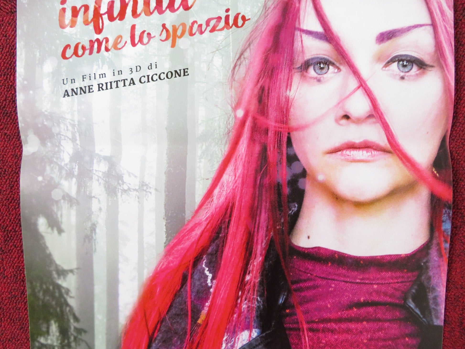 I'M - INFINITA COME LO SPAZIO ITALIAN LOCANDINA POSTER BARBORA BOBULOVA 2017 Rendezvous Cinema Movie posters