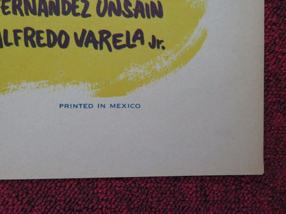 I'M MARRIED HA HA FOLDED MEXICO ONE SHEET POSTER 27" X 37" MAURICIO GARCES 1962 Movie posters