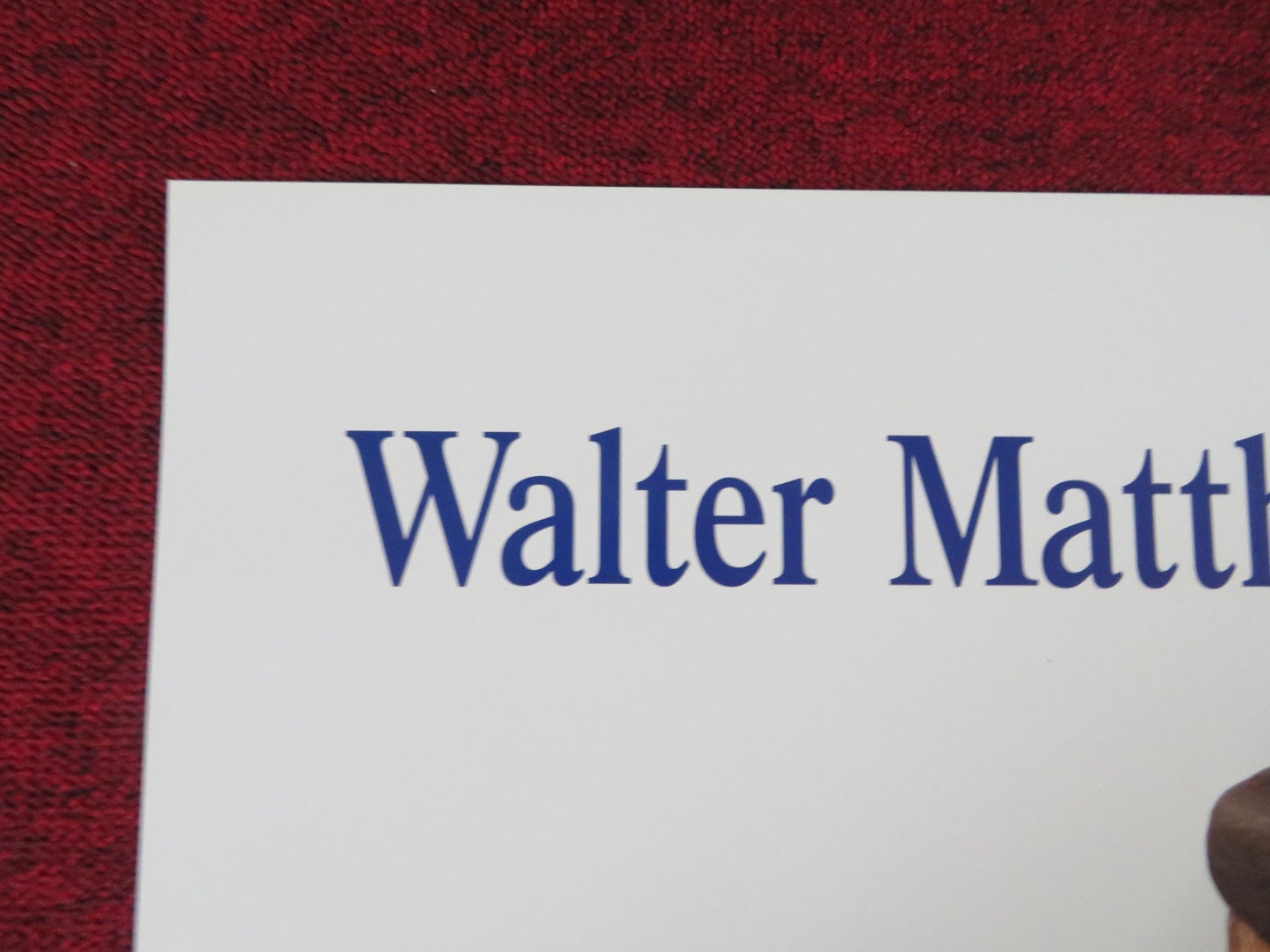 I'M NOT RAPPAPORT US ONE SHEET ROLLED POSTER WALTER MATTHAU OSSIE DAVIS 1996 Rendezvous Cinema Movie posters