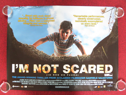 I'M NOT SCARED UK QUAD (30"x 40") ROLLED POSTER AITANA SANCHEZ GI - JON DINO 2003 Rendezvous Cinema Movie posters
