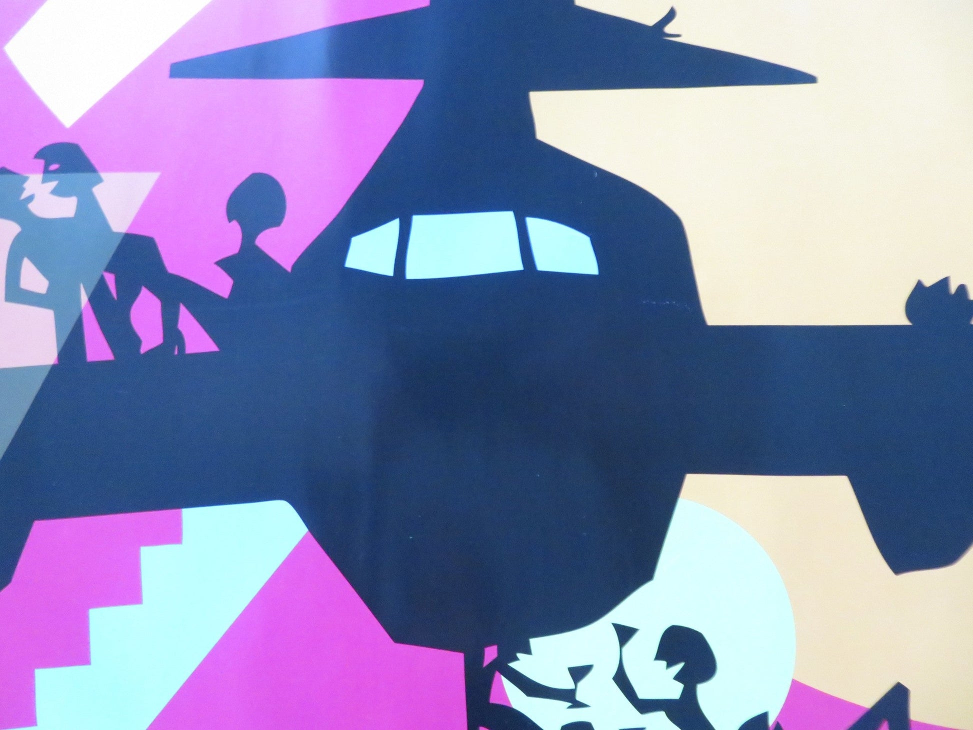 I'M SO EXCITED! UK QUAD (30"x 40") ROLLED POSTER ANTONIO BANDERAS P. CRUZ 2013 Rendezvous Cinema Movie posters