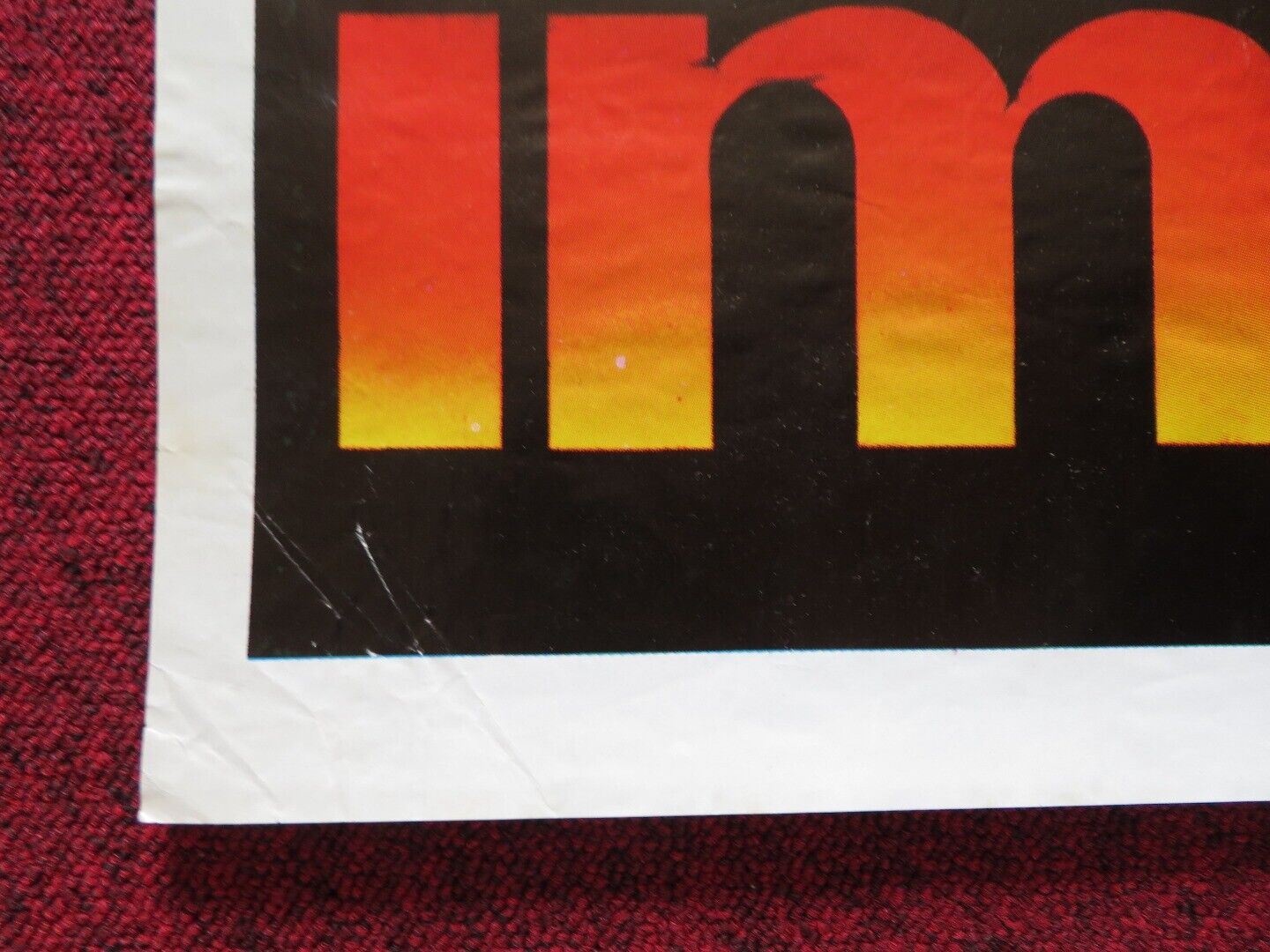 IMAGFIC 83 FILM FESTIVAL SPANISH ROLLED POSTER SPANISH FILM FESTIVAL 1983 Rendezvous Cinema Movie posters