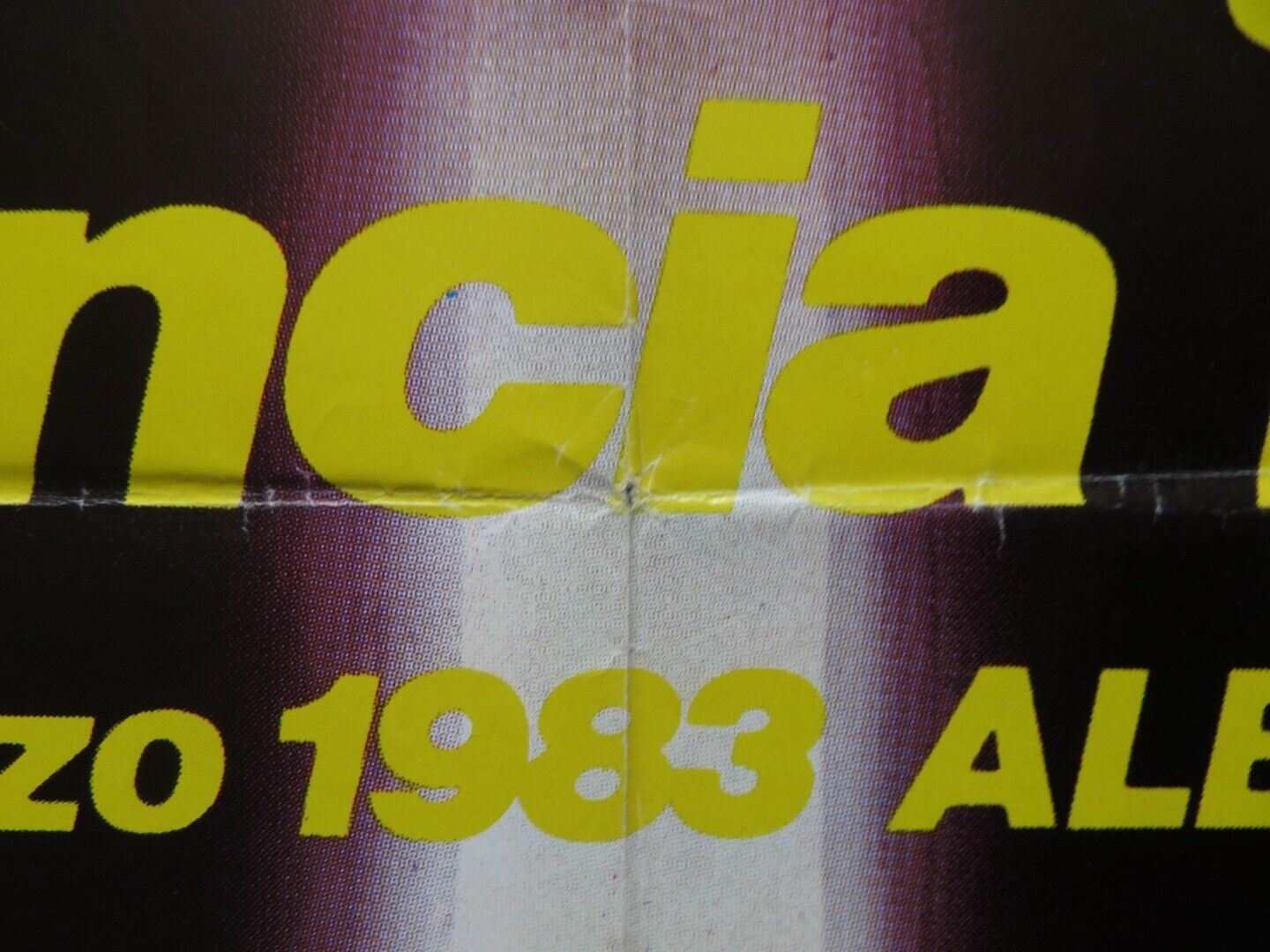 IMAGFIC 83 FILM FESTIVAL SPANISH ROLLED POSTER SPANISH FILM FESTIVAL 1983 Rendezvous Cinema Movie posters