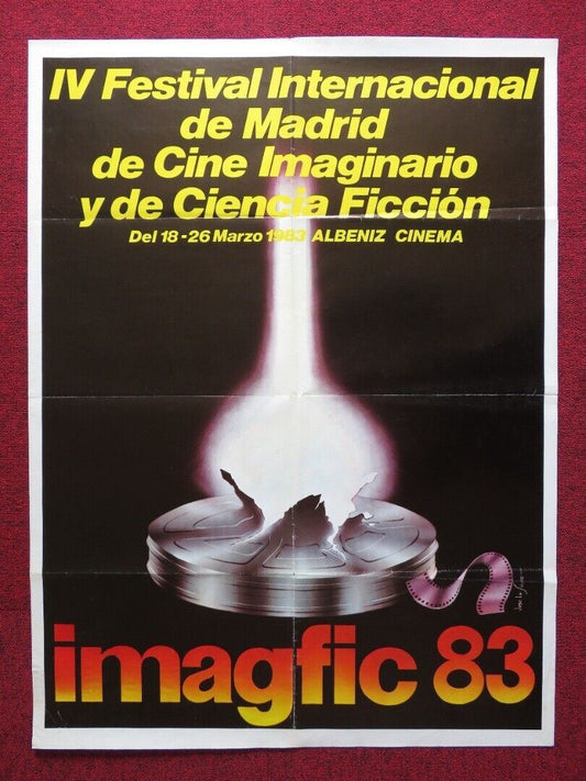 IMAGFIC 83 FILM FESTIVAL SPANISH ROLLED POSTER SPANISH FILM FESTIVAL 1983 Rendezvous Cinema Movie posters