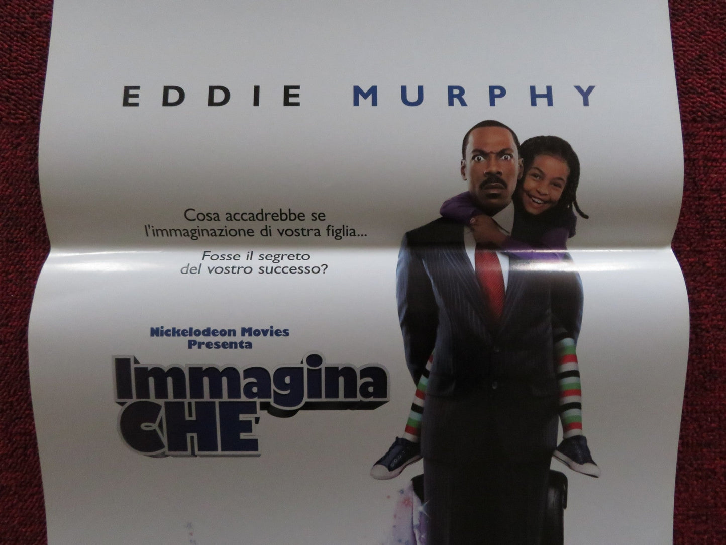 IMAGINE THAT ITALIAN LOCANDINA POSTER EDDIE MURPHY THOMAS HADEN CHURCH 2009 Rendezvous Cinema Movie posters