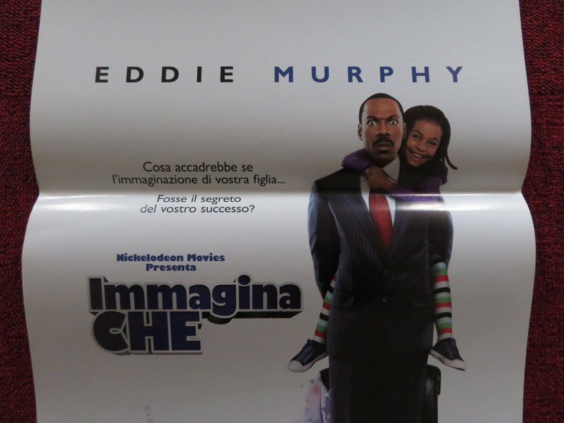 IMAGINE THAT ITALIAN LOCANDINA POSTER EDDIE MURPHY THOMAS HADEN CHURCH 2009 Rendezvous Cinema Movie posters