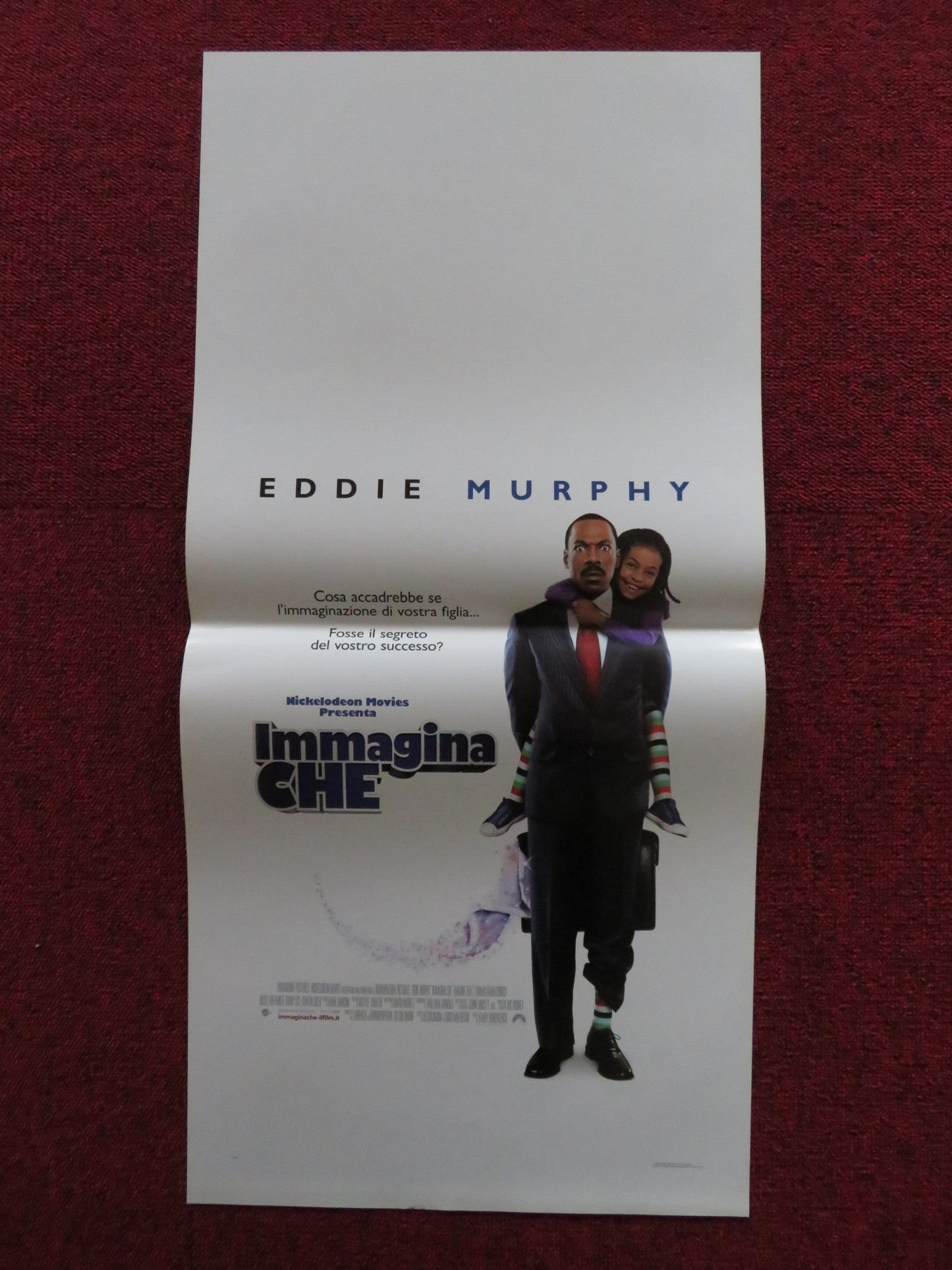 IMAGINE THAT ITALIAN LOCANDINA POSTER EDDIE MURPHY THOMAS HADEN CHURCH 2009 Rendezvous Cinema Movie posters