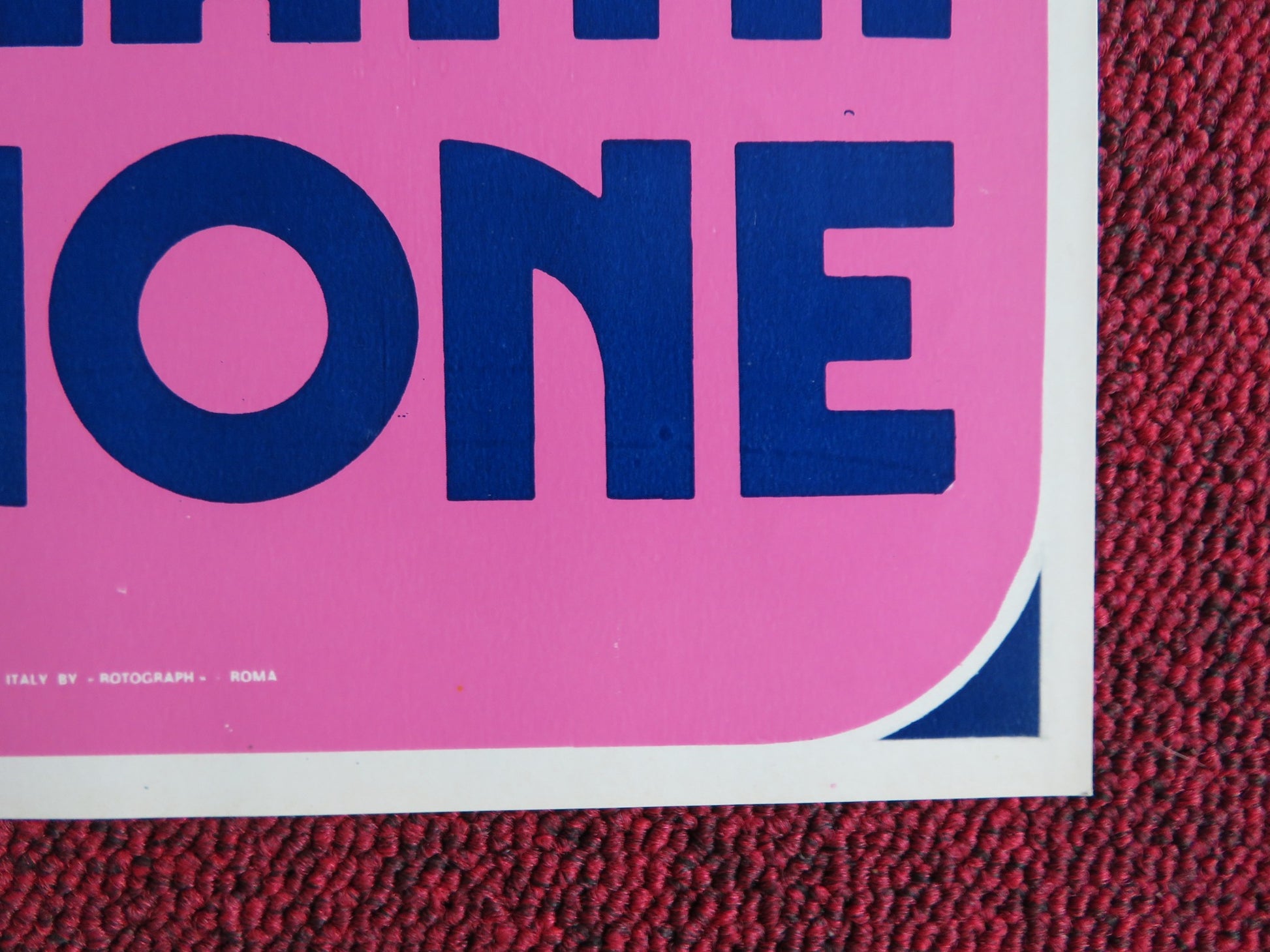 PRENDIMI STRAZIAMI CHE BRUCIO DI PASSIONE - E ITALIAN FOTOBUSTA POSTER 1975 - Rendezvous Cinema