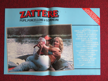 UP THE CREEK - A ITALIAN FOTOBUSTA POSTER TIM MATHESON JENNIFER RUNYON 1984 - Rendezvous Cinema