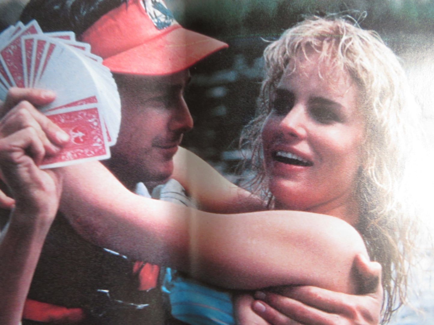 UP THE CREEK - A ITALIAN FOTOBUSTA POSTER TIM MATHESON JENNIFER RUNYON 1984 - Rendezvous Cinema