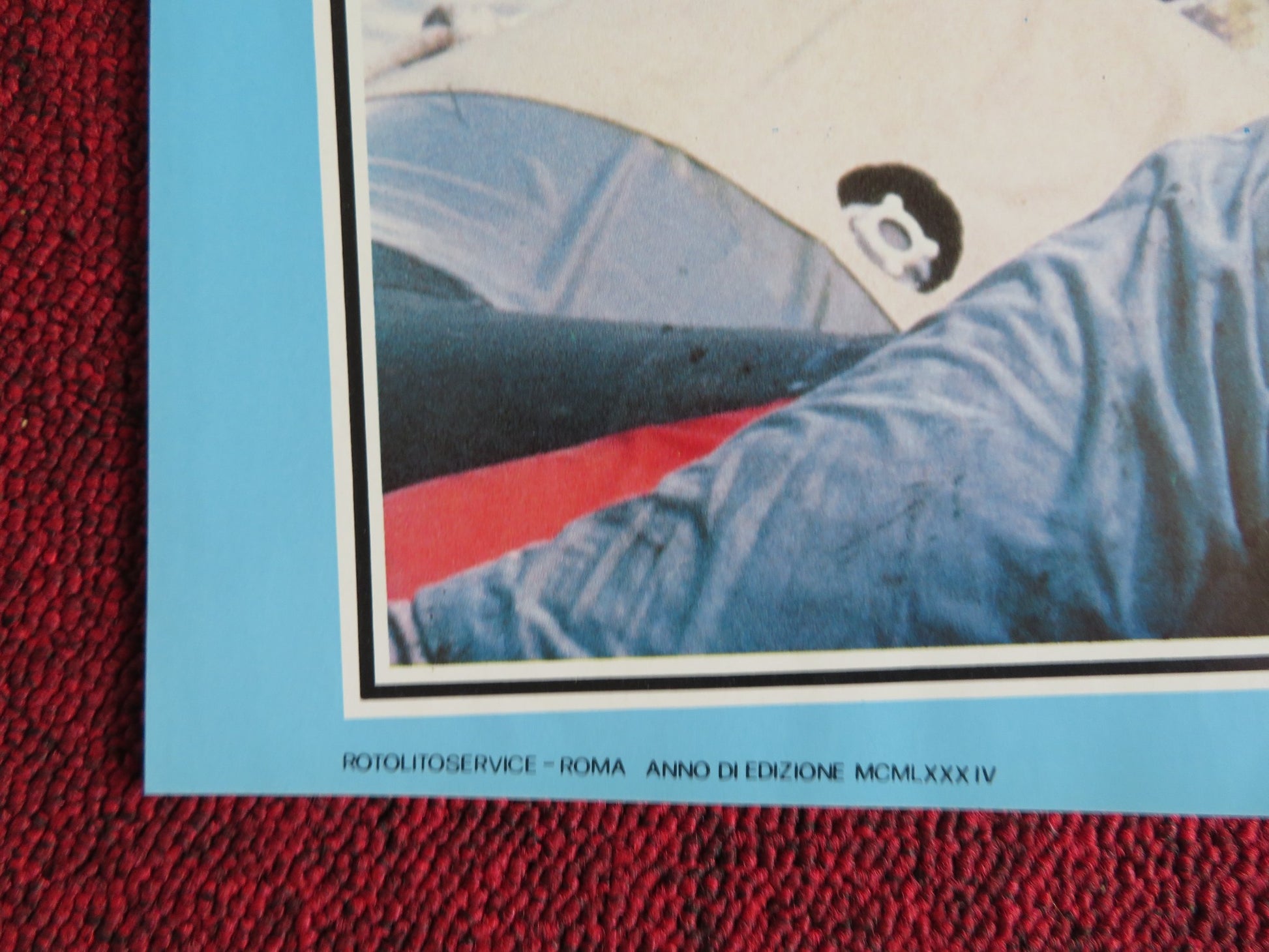 UP THE CREEK - A ITALIAN FOTOBUSTA POSTER TIM MATHESON JENNIFER RUNYON 1984 - Rendezvous Cinema