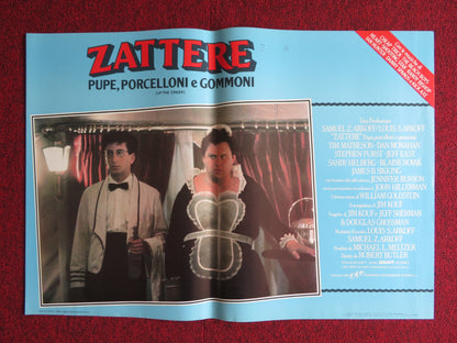 UP THE CREEK - B ITALIAN FOTOBUSTA POSTER TIM MATHESON JENNIFER RUNYON 1984 - Rendezvous Cinema