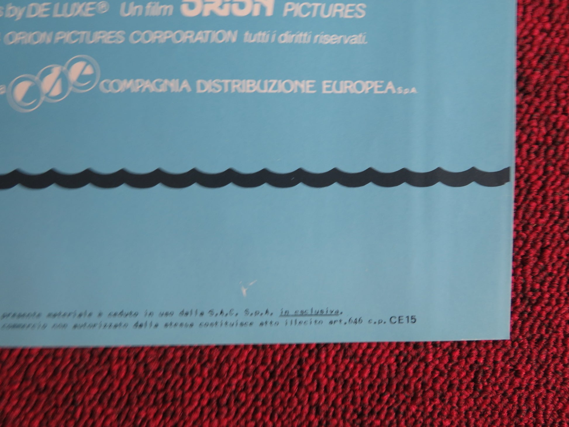 UP THE CREEK - B ITALIAN FOTOBUSTA POSTER TIM MATHESON JENNIFER RUNYON 1984 - Rendezvous Cinema