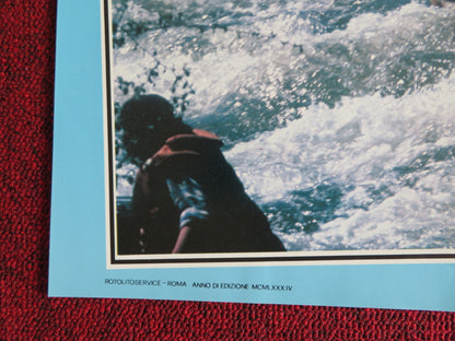 UP THE CREEK - F ITALIAN FOTOBUSTA POSTER TIM MATHESON JENNIFER RUNYON 1984 - Rendezvous Cinema