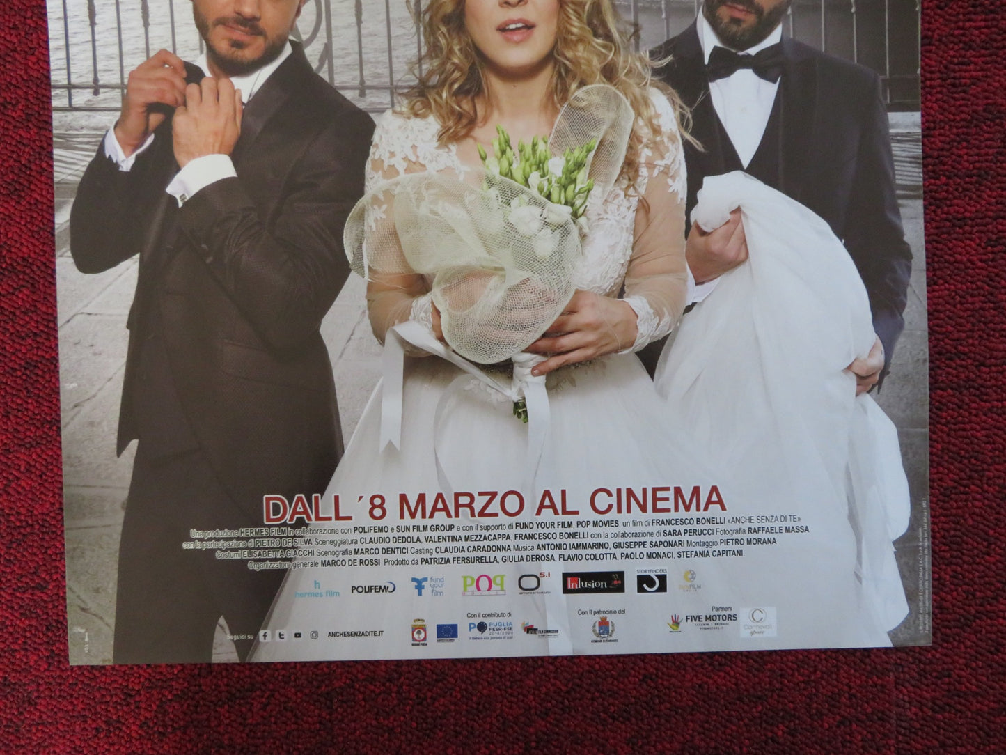 ANCHE SENZA DI TE ITALIAN LOCANDINA POSTER MYRIUAM CATANIA N. VAPORIDIS 2018 - Rendezvous Cinema