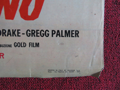 ALL'INFERNO E RITORNO / TO HELL AND BACK ITALIAN FOTOBUSTA POSTER A. MURPHY 1955 - Rendezvous Cinema