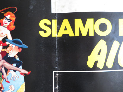 SIAMO FATTI COSI: AIUTO! - C ITALIAN FOTOBUSTA POSTER SANDRO GHIANI 1980 - Rendezvous Cinema