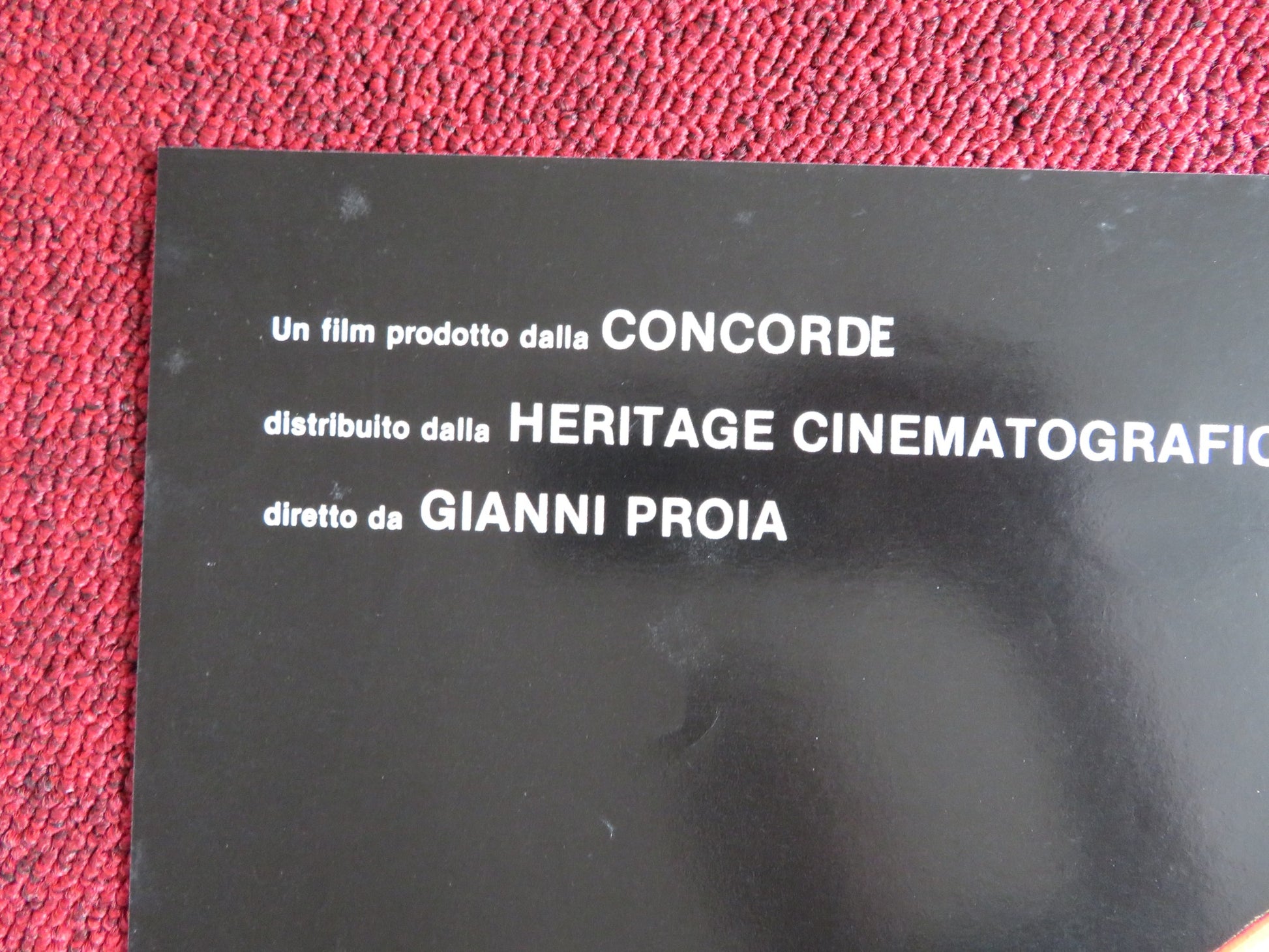 SIAMO FATTI COSI: AIUTO! - C ITALIAN FOTOBUSTA POSTER SANDRO GHIANI 1980 - Rendezvous Cinema