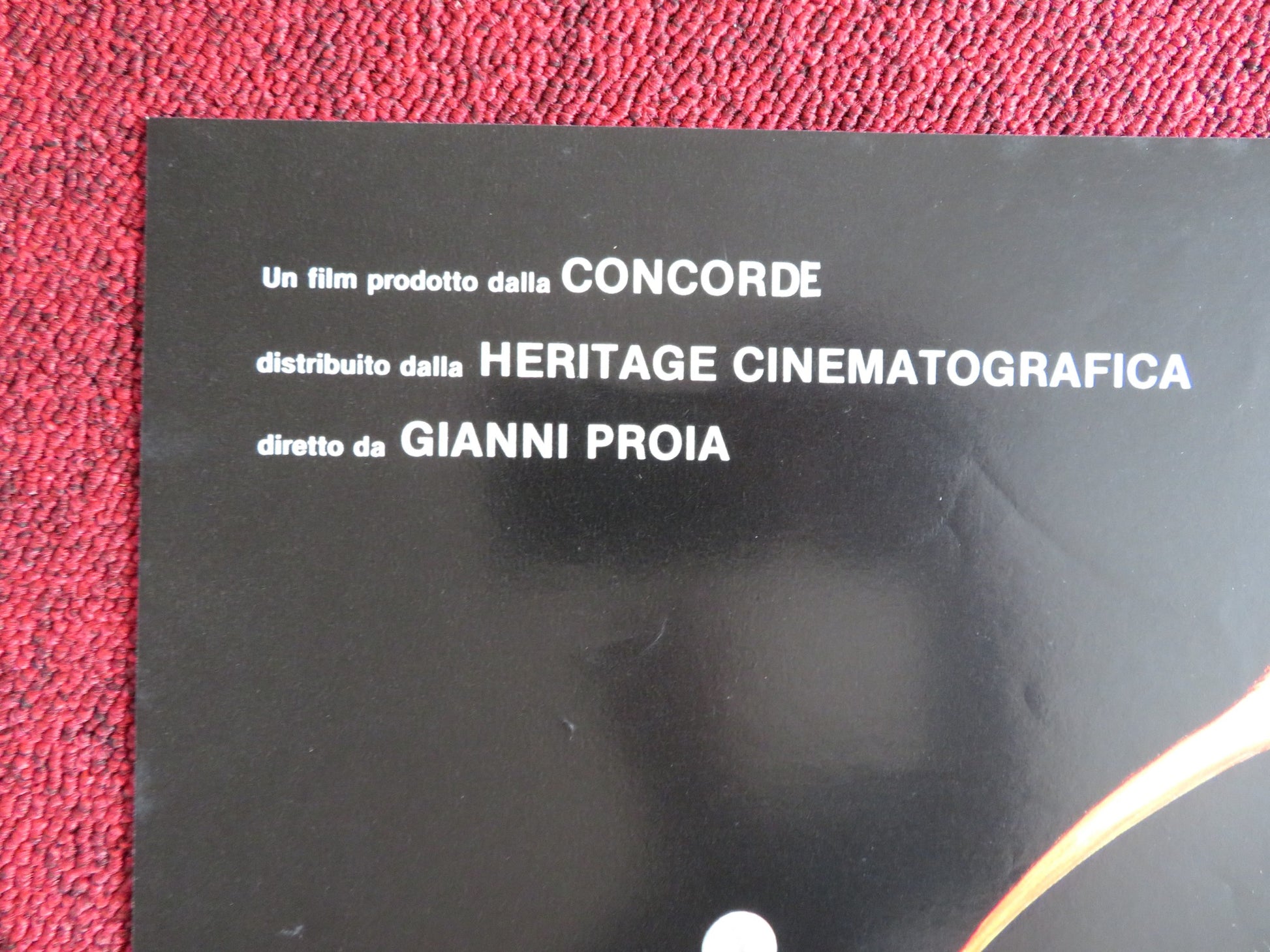 SIAMO FATTI COSI: AIUTO! - D ITALIAN FOTOBUSTA POSTER MAX TURILLI 1980 - Rendezvous Cinema